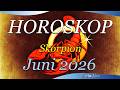 ❤️ SKORPION HOROSKOP für JUNI 2026! Liebe, Beruf, Gesundheit & Spirituelles!