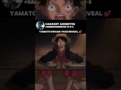 When Yamato Reveal His Face Anime Shorts Onepiece Yamato