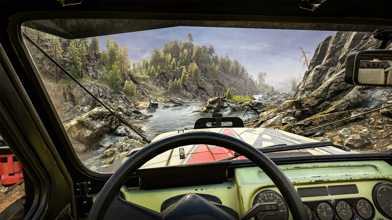 Let's try offroad - Expeditions: A mudrunner game