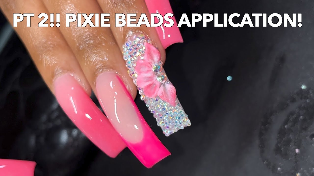 HOW TO USE PIXIE CRYSTALS!| 3D FLOWER DESIGN - YouTube