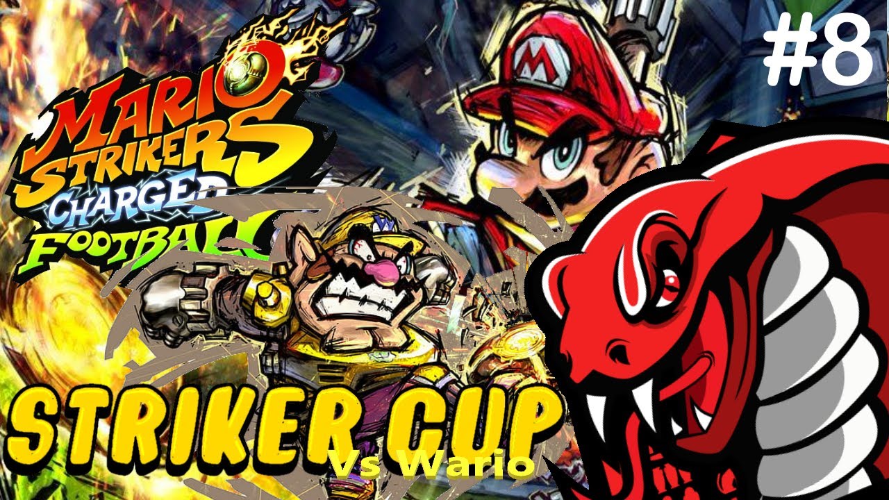 Mario Strikers Charged Football Striker Cup vs Wario YouTube