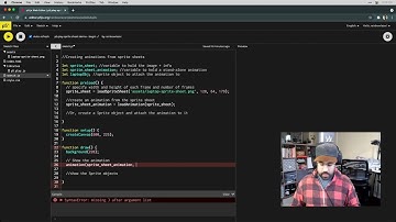 How to Create Sprite Sheet Animations using the p5.play v1/v2 Library in p5js