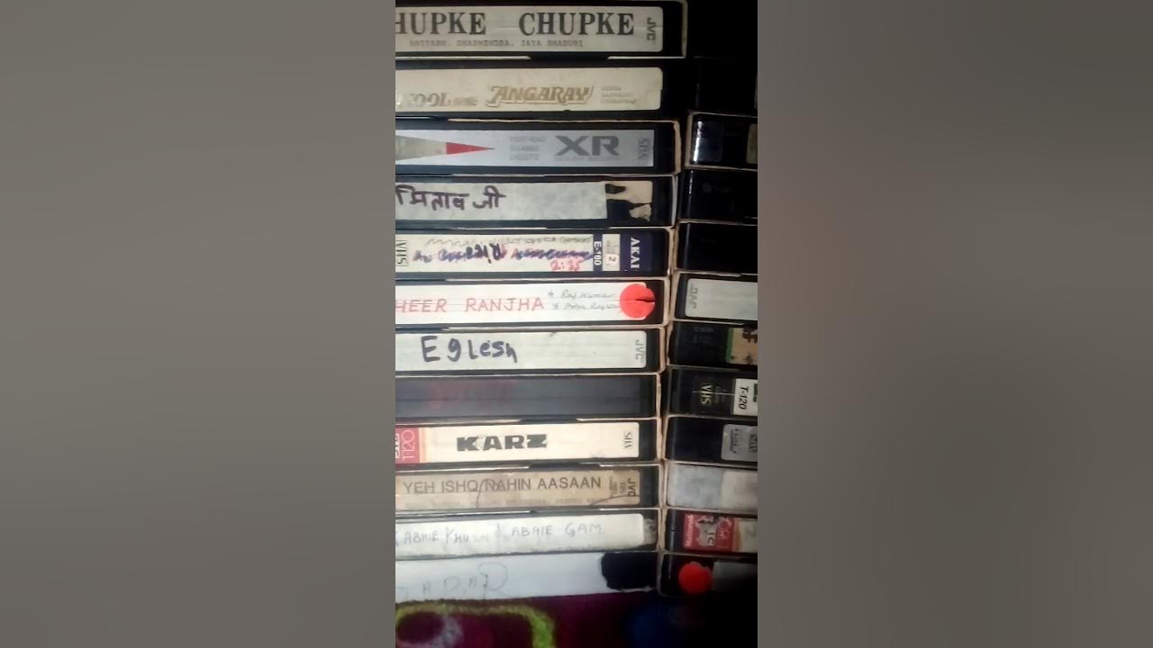 old VCR ki original cassette mera mobile number 8171312720 YouTube
