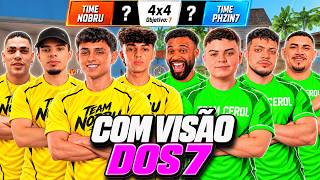 Download lagu NOBRU TEAM vs PHZIN7 TEAM | 4X4 WITH 7'S POV   REACTIONS