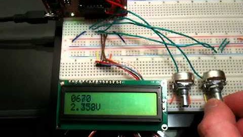 LaunchPad + ADC + LCD