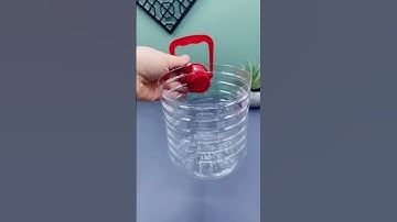 Variation of soap bottles, transformation of self made flower pots, use of waste, part 140