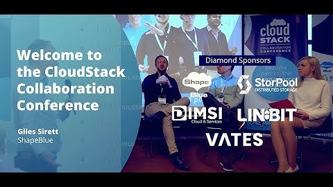 Welcome to the CloudStack Collaboration Conference | CloudStack Collaboration Conference 2023