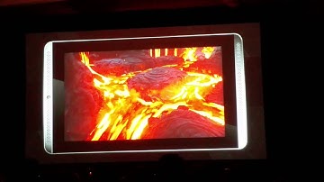 nVidia Tegra X1 playing Unreal Engine 4 Elemental Demo CES 2015