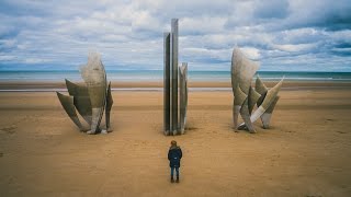 WWII D-DAY LANDING SITE IN NORMANDY! (Omaha Beach, France)