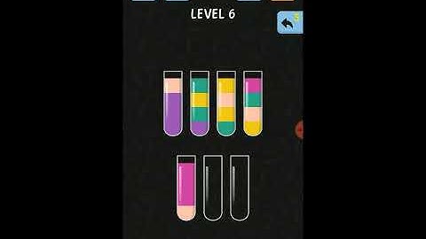 Water Colour sort | Short Game play | All Level Time Pass game