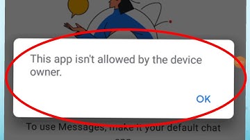 Fix App is Not Allowed by Device Owner Problem | This App isn