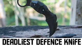 Deadliest Defence knife |knife review| knives India| Karambit| curved blade |
