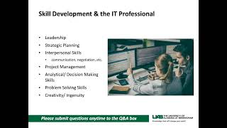 UAB - Information Session - Online BSIS and MS MIS Program