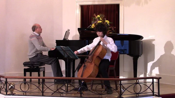 Faure' Elegy for cello and piano James Dew Chris C...