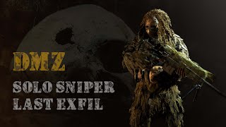 DMZ Solo Ghillie Thermal Sniper Hunting Players II Intense Ending II No Commentary
