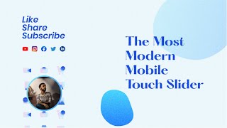 The Most Modern Mobile Touch Slider | SwiperJS