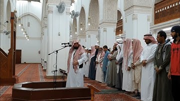 صلاة العشاء يوم الأربعاء 28-4-1441 الشيخ محمود خليل القارئ
