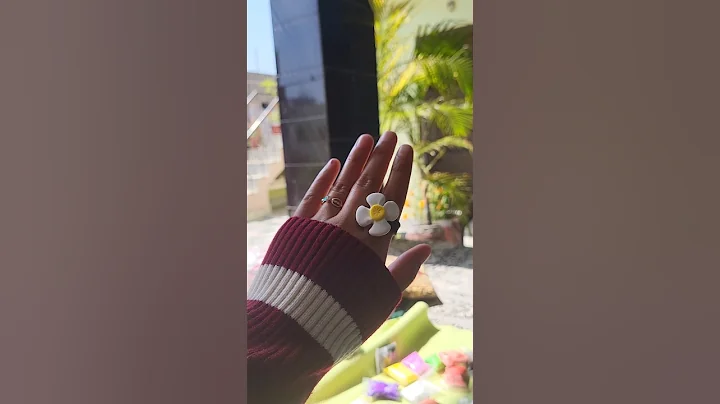 Easy Clay Ring 💍❤️ #shorts #youtubeshorts #clayart #clayring #crafteraditi