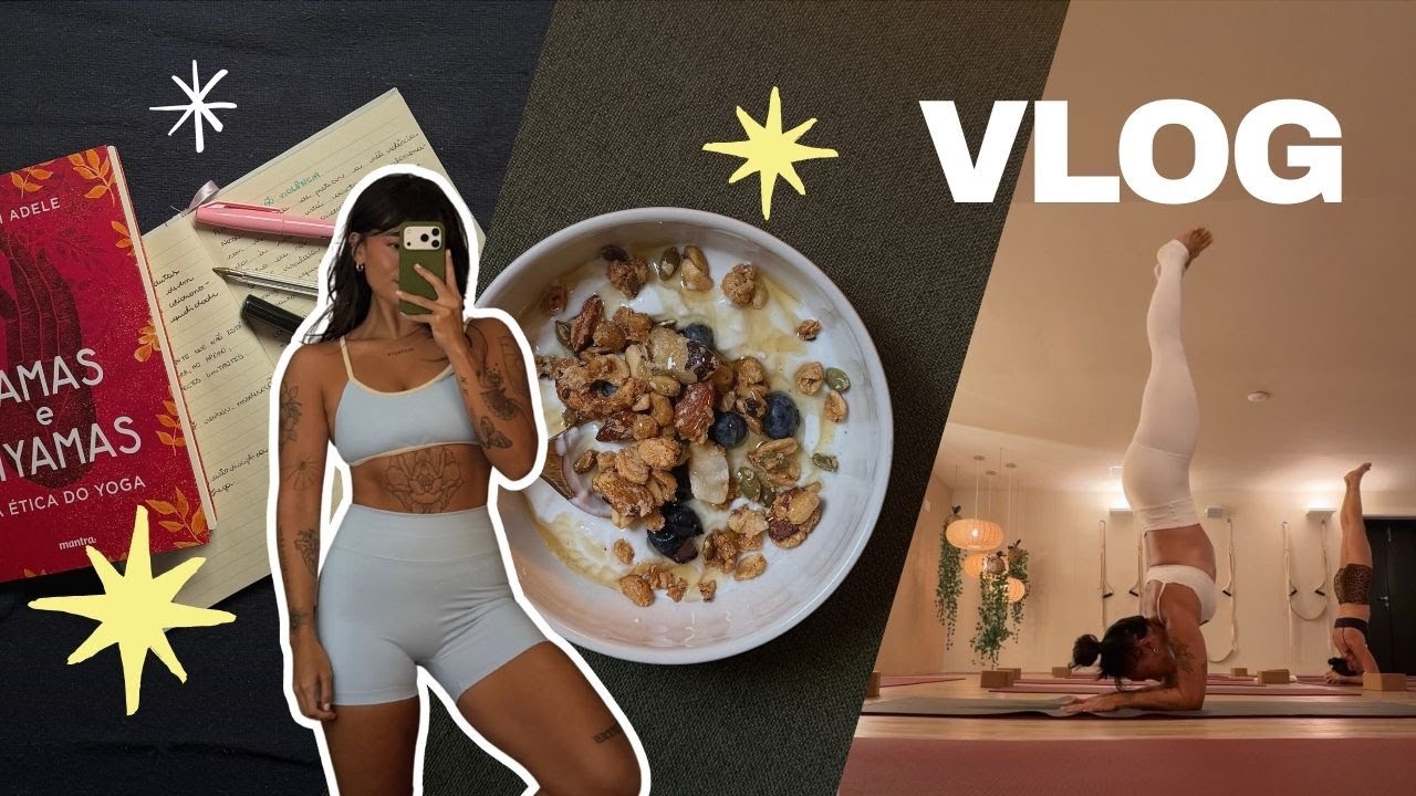 quando a disciplina vira hábito ✶ minha rotina com yoga, leitura e casa