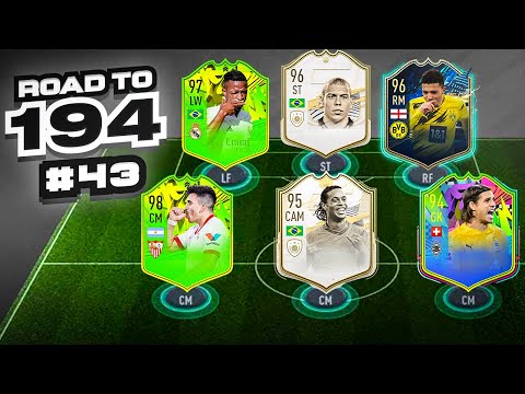 ROAD TO 194 RATED FUT DRAFT! EPISODE 43! FIFA 21 Ultimate Team
