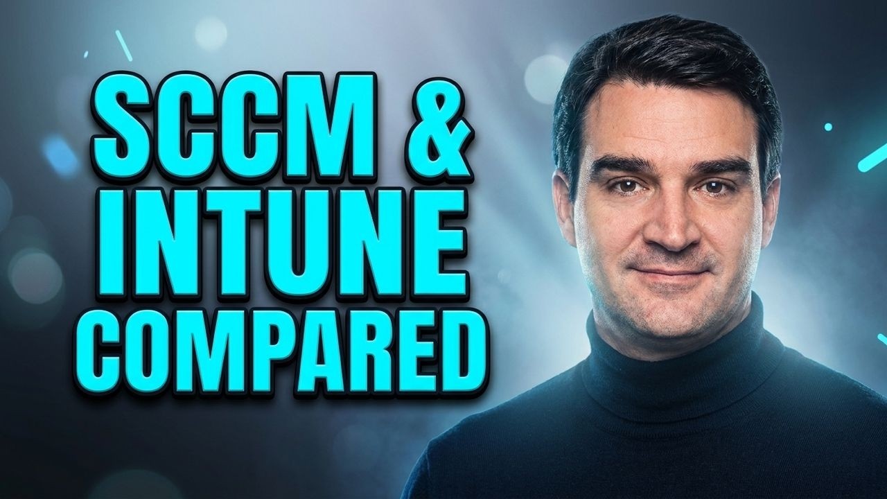 SCCM vs Intune - Simply Explained