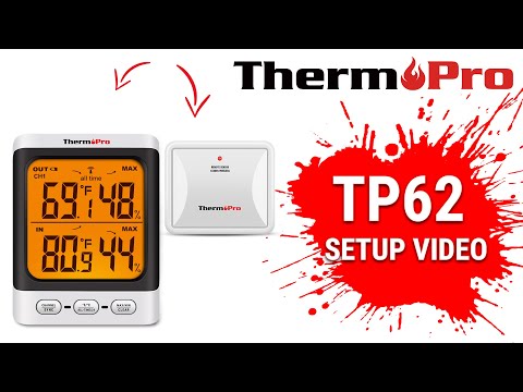  ThermoPro TP62 Indoor Outdoor Thermometer Wireless