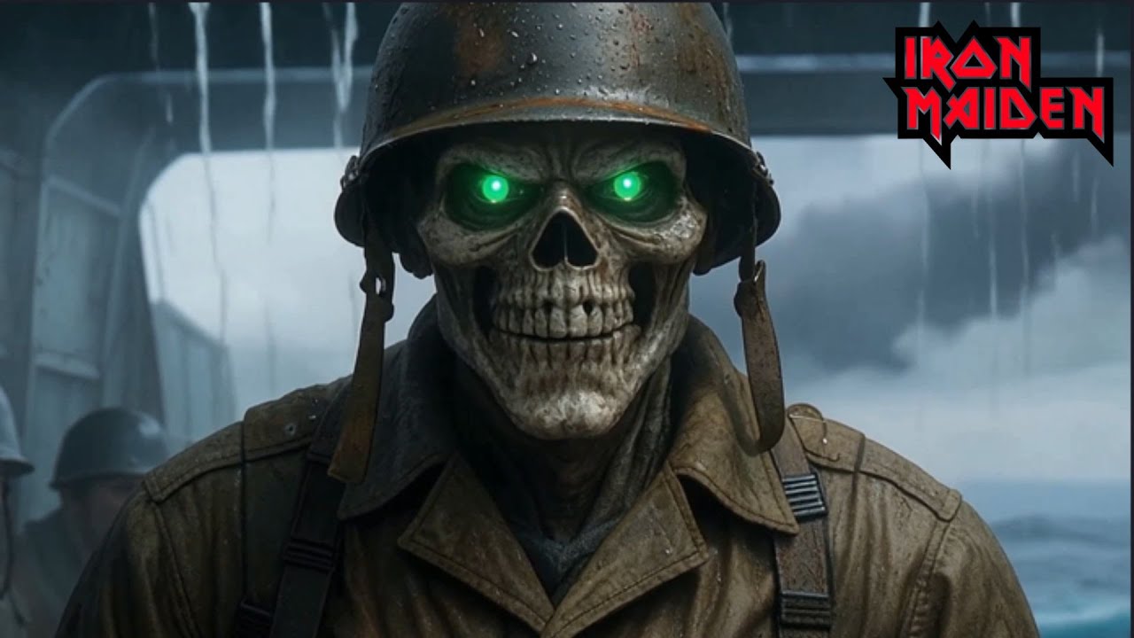 ⁣Iron Maiden – Die With Your Boots On  AI 4K Video Tribute