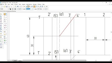 Pentagonal prism / Parallel Line Method/ Development Of Lateral Surface of Solids
