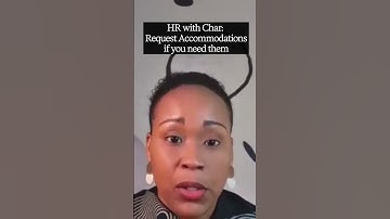 Ask for Accommodations before it
