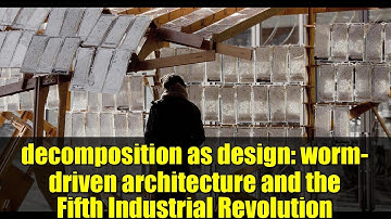 decomposition as design: worm-driven architecture and the Fifth Industrial Revolution
