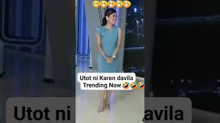 Mababa Ang ubo ni Karen Davila??? trending funny tagalogmemes pinoymeme filipino memes