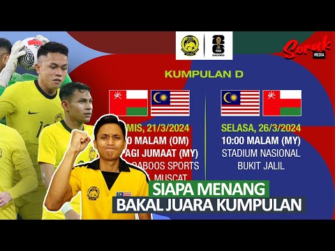 Preview Malaysia vs Oman. Siapa Lebih Bersedia?