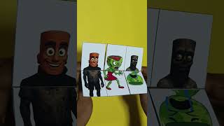 Creative Paperart Game #papercraft #art #crafts #cartoon #shorts #satisfying #gaming #horror #14