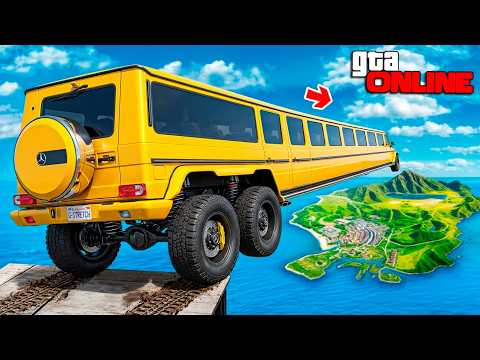 HOW FAR WILL A CHEAT CAR FLY OFF A GIANT RAMP IN GTA 5? GTA 5 ONLINE