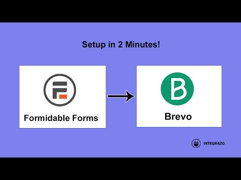 Formidable Forms to Brevo Integration in WordPress (Free Plugin) | Integrazo Automator