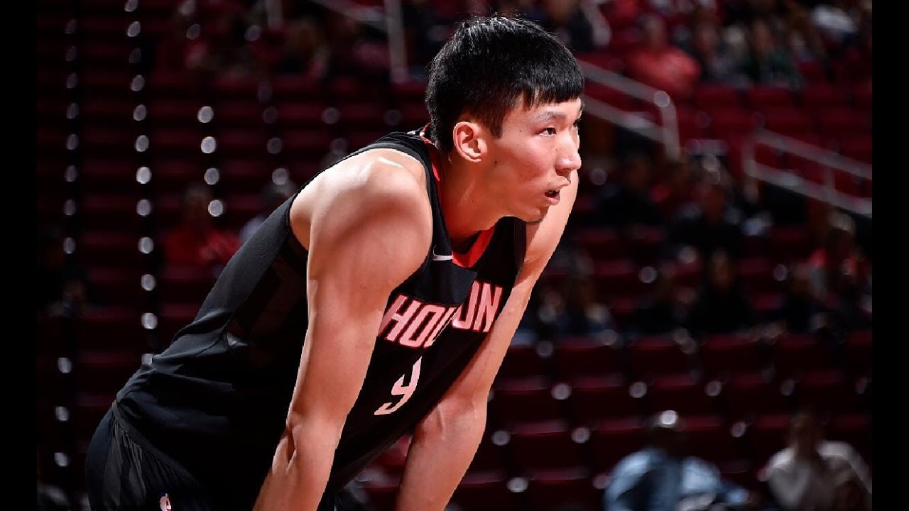Zhou Qi Highlights 2017-12-13 R.S. Hornets VS Rockets - YouTube