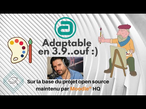 Thème adaptable pour Moodle 3.9 :)