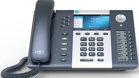 CQ600 IP Telephone End User Training