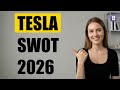 Tesla SWOT Analysis 2025-2026: Strengths, Weaknesses &amp; What's Next