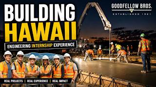 Goodfellow Bros. Engineering Internship | University of Hawaiʻi Civil Engineering Students