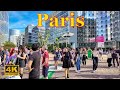 Paris france  paris may 2024  4kr walking tour  paris 4k  a walk in paris