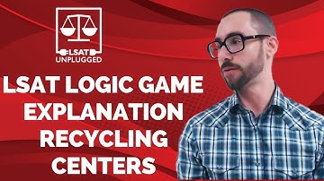 NYC LSAT Course: June 2007 LSAT Logic Game #4 Explanation Recycling Centers