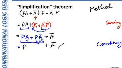 CpE100 Module8 - Simplifying Boolean Equations - Part 1