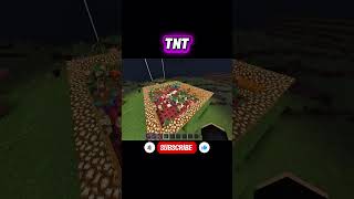 Minecraft extreme explosion ☠️💣 #minecraft #shorts #shortsfeed