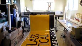 30 Foot Print On 54 Inch Roland Vp-540 Printer