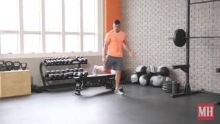 Rear-Foot-Elevated Hip Hinge