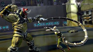 Spider-Man and Scorpion vs Rhino - Spider-Man 3 The Video Game