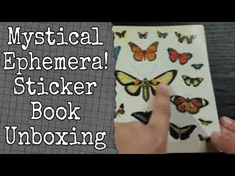 Mystical Ephemera Sticker Book 