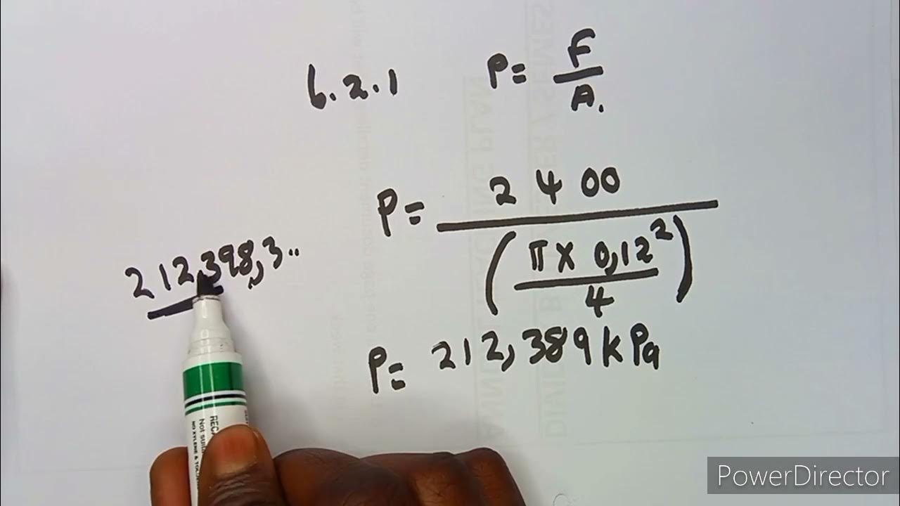 Engineering Science N3 Hydraulics MarchApril 2016 Past Papers mathszoneafricanmotivesyou YouTube