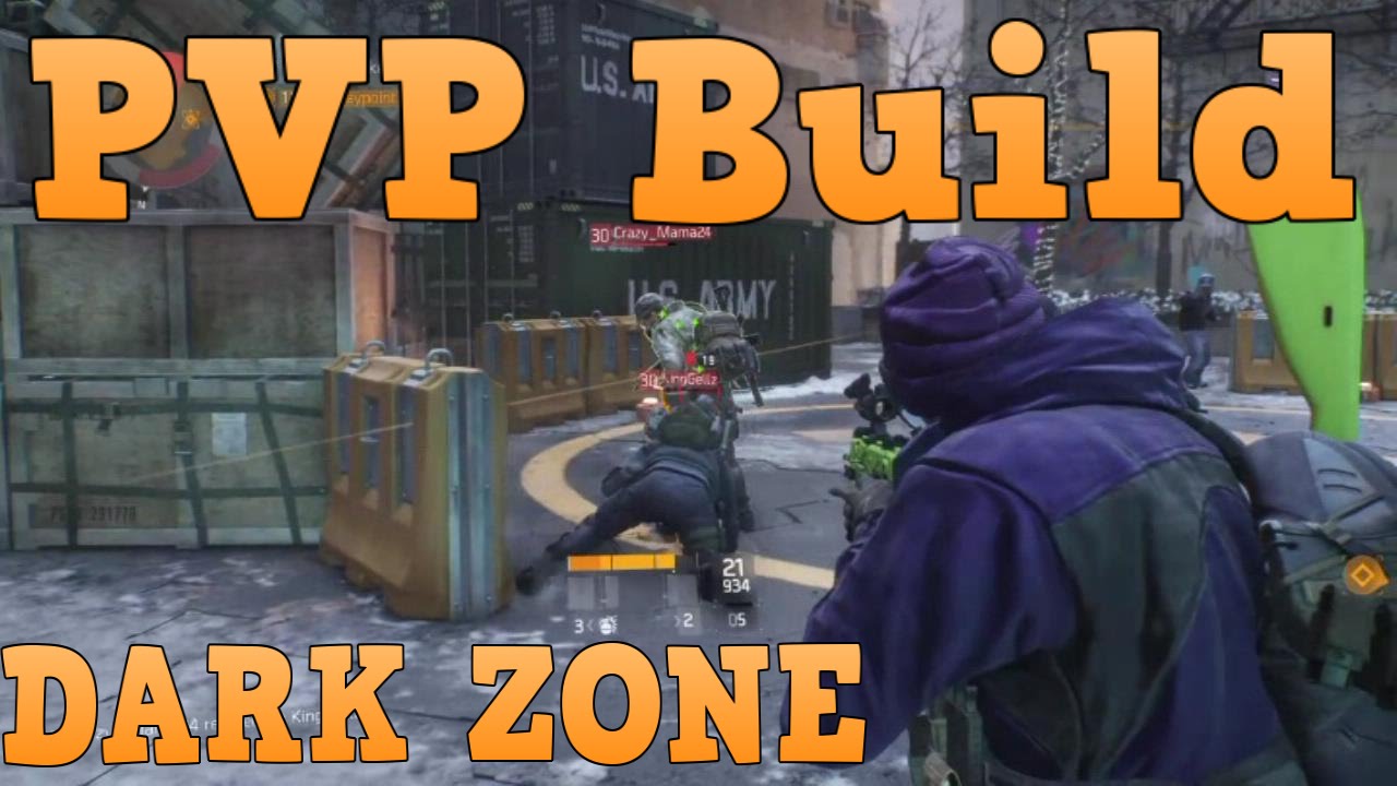 Dark Zone Pvp Build My Best Division Pking Build Youtube